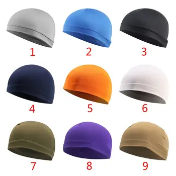 

Moto Motorcycle Helmet Inner Cap Hat Quick Dry Breathable Hat Racing Cap Under Helmet Beanie Cap Sports