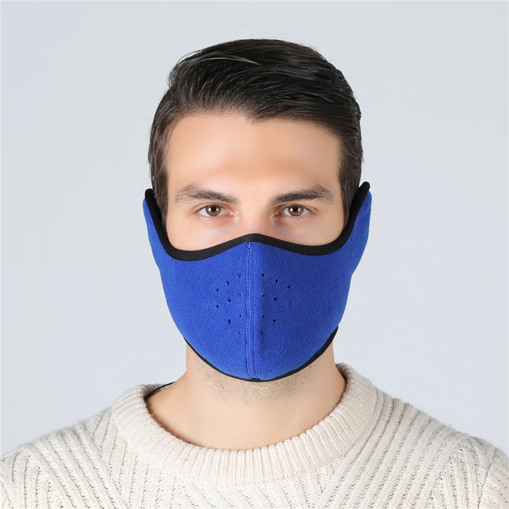 WOSAWE Велоспорт зимняя защита для лица тепловой сохраняет тепло Защита лица ветрозащитный Мотокросс катание на лыжах катание маска для сноуборда - Цвет: RDMZ06L