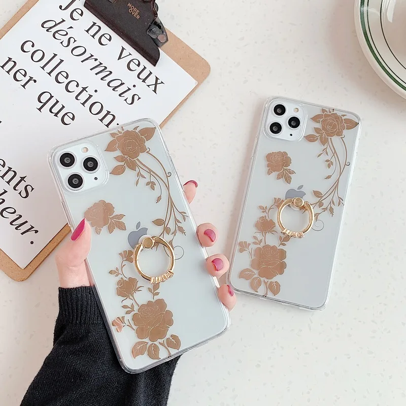 Прозрачный чехол для IPhone 11 Pro XS Max телефона роскошный мягкий прозрачный 6 7 8 Plus XR с