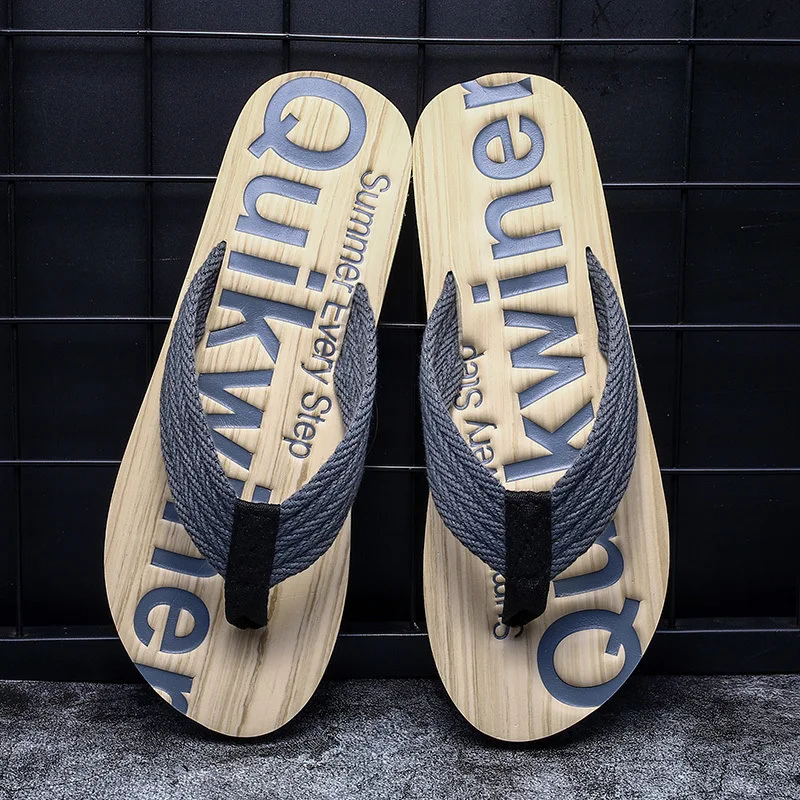 

Slipper Men's Summer Korean-style Trend Anti-slip Flip-flop Flip-flops 2019 New Style Fashion Outer Wear Cool Men Sandals