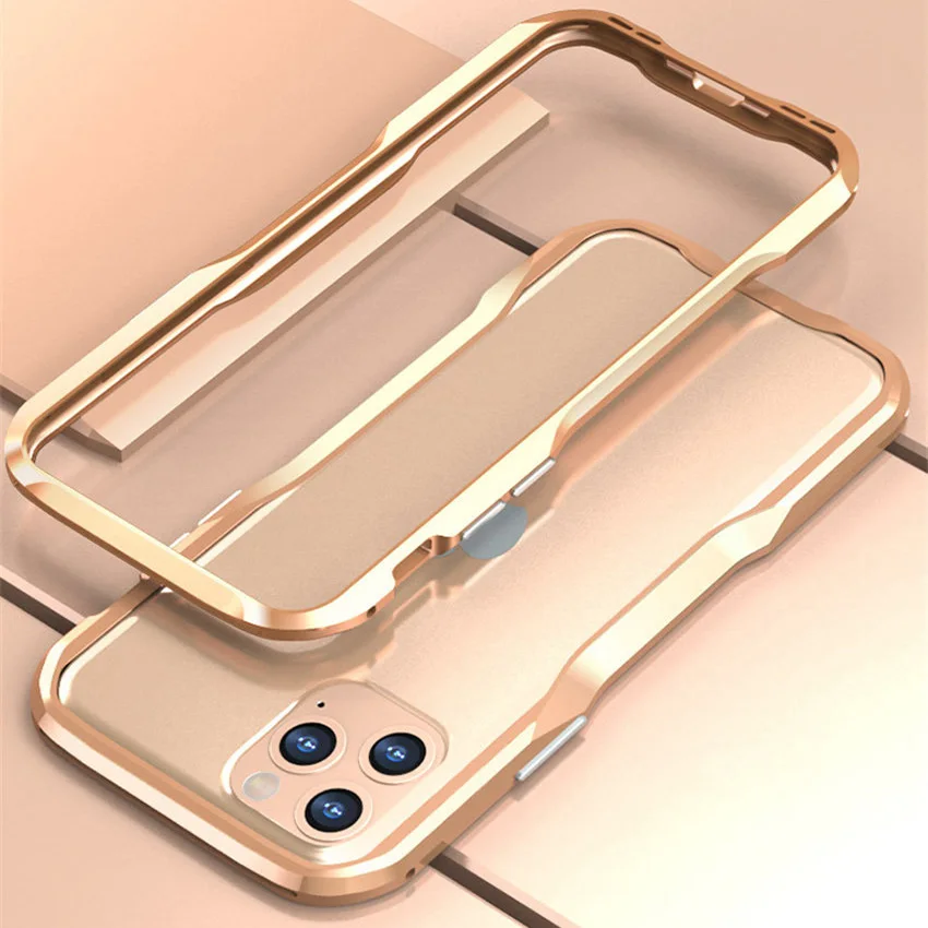 Ультра тонкая металлическая рамка для iPhone 11 Pro iPhone 11 чехол жесткий алюминиевый бампер чехол для iPhone 11 Pro Max Phone