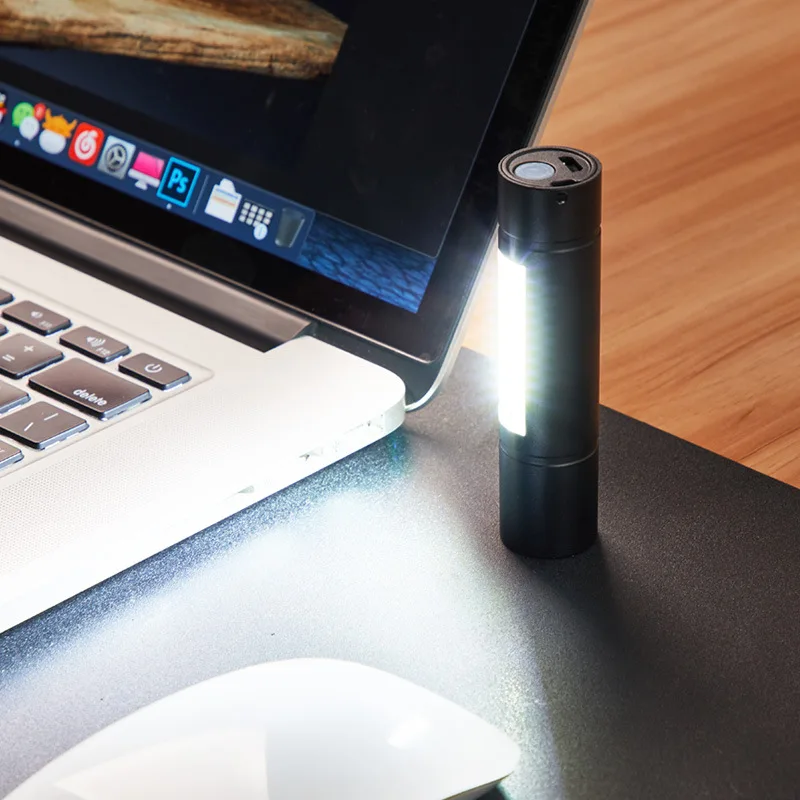 Светодиодный фонарик мини фонарь Перезаряжаемый usb фонарь с зарядкой тактический фонарь охотничий фонарь xpe+ cob linterna Рабочий фонарь