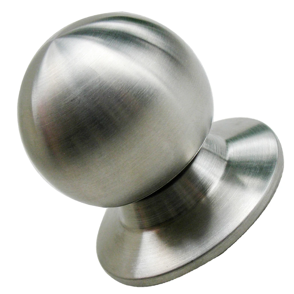 Stainless Steel Passage Lock Modern Interior Door Locks Sphere Ball Round Door Handles Hardware