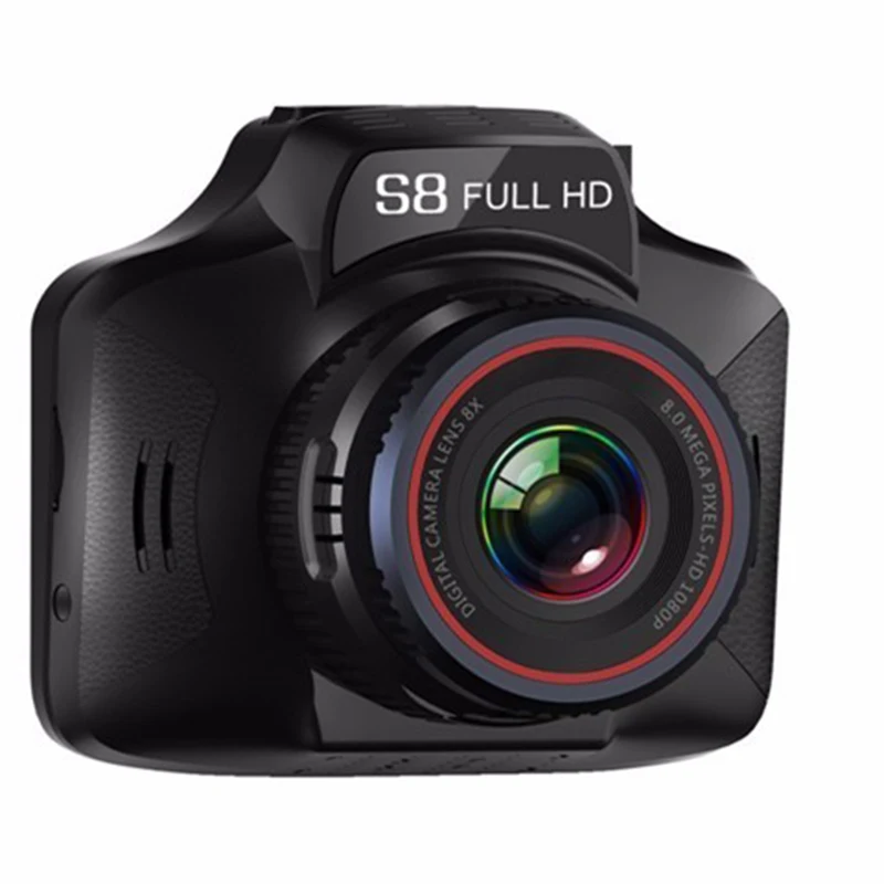 Радар-детектор 3 в 1 S8-B видеорегистратор Dvr камера 3,0 дюймов Hd 1280X720P Gps трекер регистратор Dvr видео регистратор объектив 140 градусов Россия