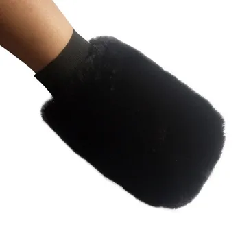 

Car Wash Glove Mitten Washing Cleaning Brush Tools Black Plush Mitt Auto Detailing Brushes Sponge