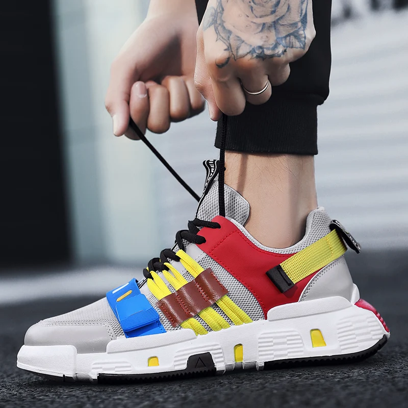 

Damyuan 2019 Hot Sale In Autumn and Winter Fashionable Colorful Men's Sneakers Outdoor Non-slip Comfortable Casual Running Shoes