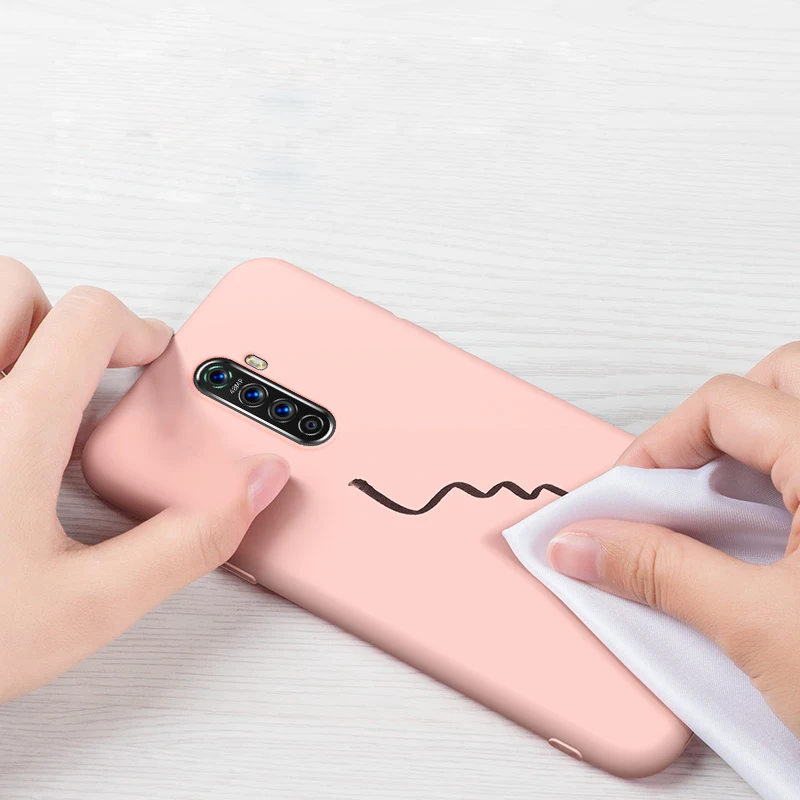 KOOSUK чехол для OPPO Reno ACE жидкий силиконовый шелковистый мягкий защитный чехол для OPPO Realme x2 Pro чехлы для телефонов