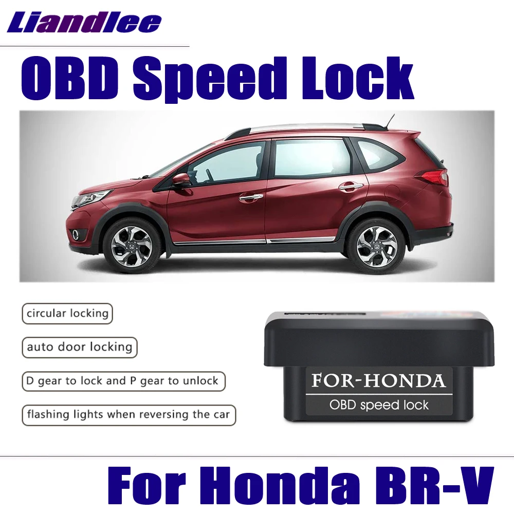 Liandlee Авто OBD устройство блокировки скорости и разблокировки для Honda BRV BR-V подключи и играй устройство безопасности