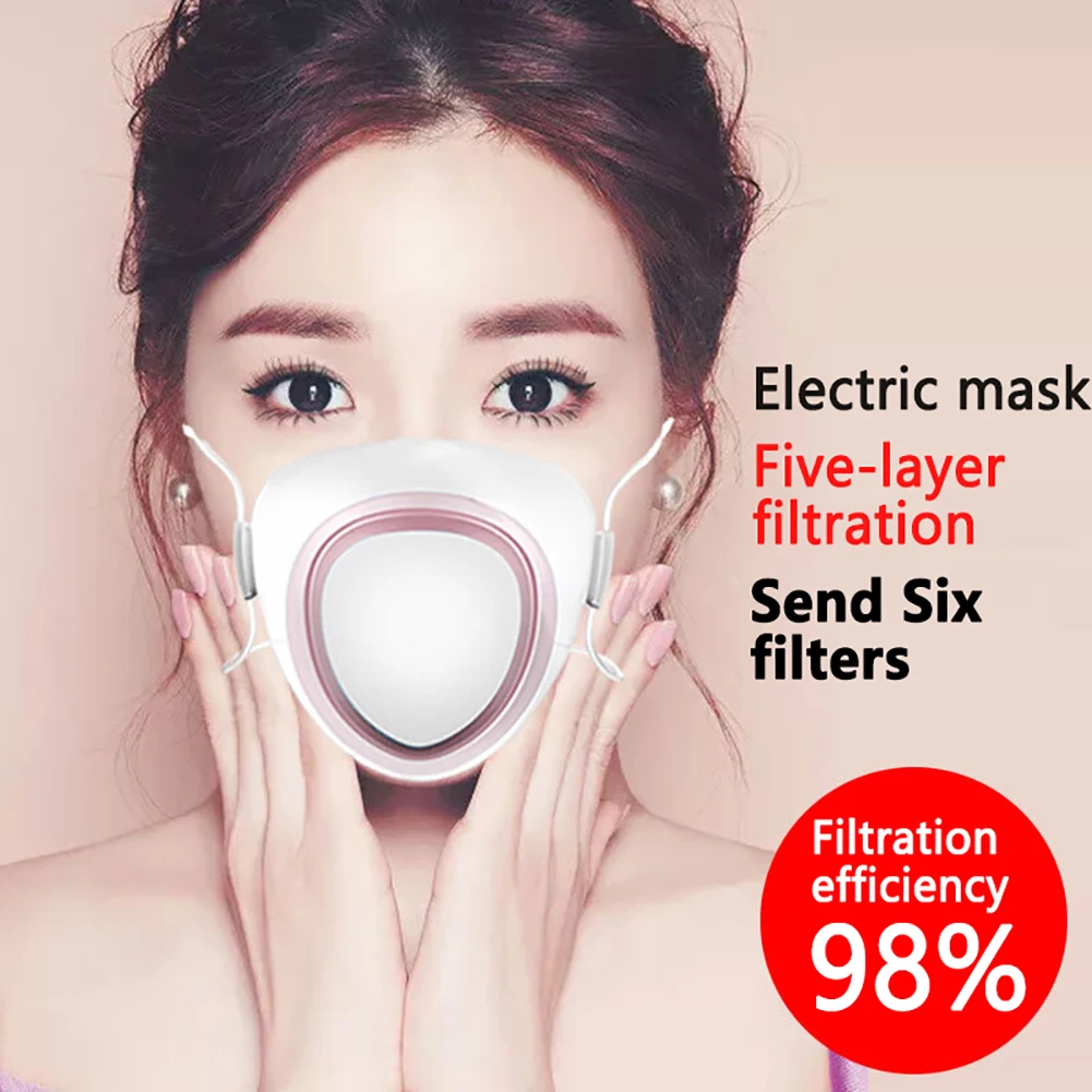 

New Influenza Virus Protective Mask Adult Bicycle Mask Child Filter Electric Air Purification Mask Silicone Masks