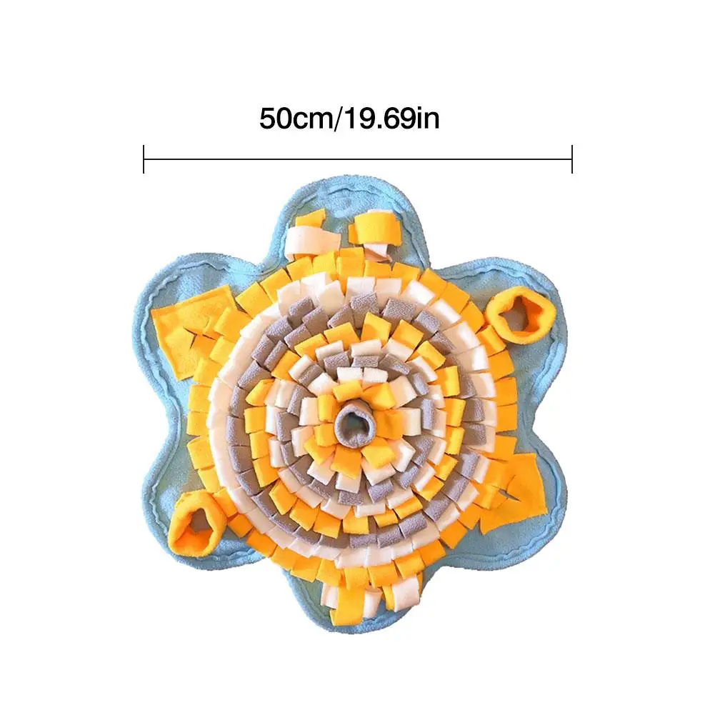 Foldable Dog Snuffle Mat Multifunctional Dog Foraging Pad Puppy Training Blanket Pet Slow Feeding Mat Anti-slip Bottom for Dogs