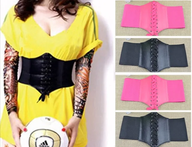 Corsetto Modellante Vita Alta - Cintura Elastica Per Donna, Effetto Snellente, Nero - Foto 2