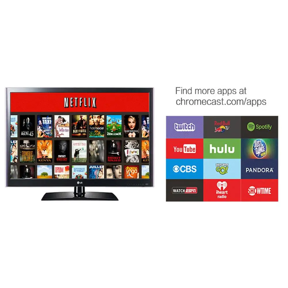 HDMI беспроводной дисплей приемник для Netflix Youtube WiFi 1080P Мобильный экран литой зеркальный адаптер ключ Chromecast толкатель