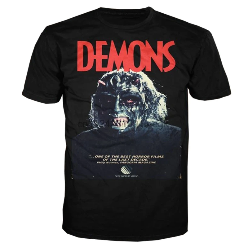 Demons Multi-Size Horror Movie T Shirt | Мужская одежда