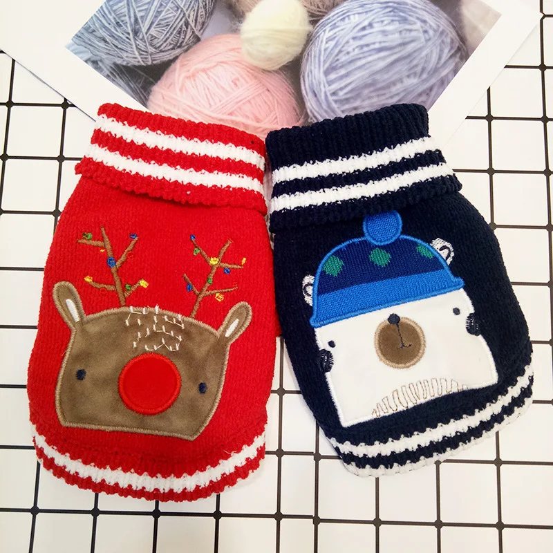 Petcircle собака осень и зима новый стиль Одежда Тедди Кот синель Рождественский