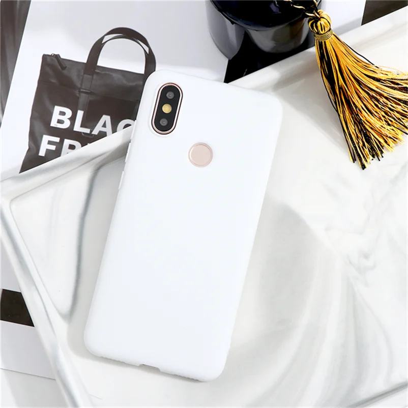 white Мраморный чехол для Xiao mi Red mi Note 7 5A 5 6 8 Pro 6A 7A Plus mi A3 A1 A2 8 9 Lite SE 9T F1 CC9 CC9e TPU Белый матовый чехол Funda - Цвет: white