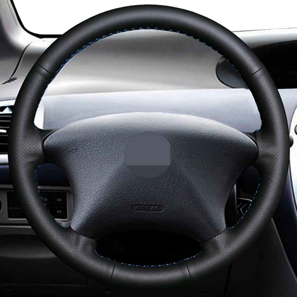 

Car Products DIY Black Faux Leather Car Accessories Steering Wheel Cover For Citroen Xsara Picasso 2001-2004 Peugeot Partner