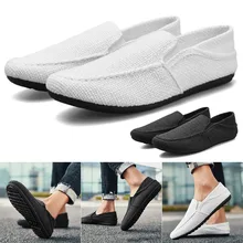 1 пара мужские Повседневные слипоны легкие дышащие противоскользящие для вождения путешествия X85