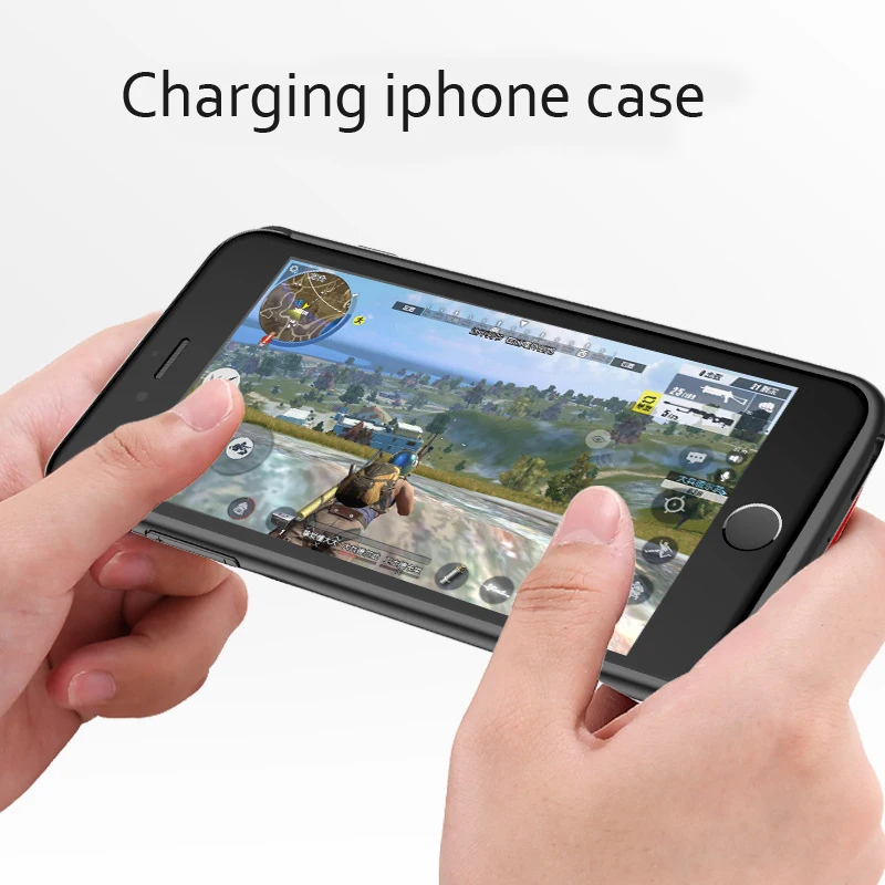 Умный зарядный чехол для телефона для iphone 6s/7/8 зарядное устройство iphone 6plus 7p 8p зарядное устройство TPU+ PC 2500/5000mah 4000/7000mah