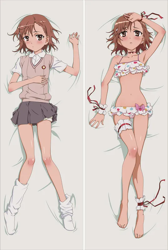 S3 Аниме некий научный Railgun Dakimakura Чехол персонаж Mikoto Misaka Bolster чехол Toaru Kagaku no Railgun Hugs чехол для подушки - Цвет: S3