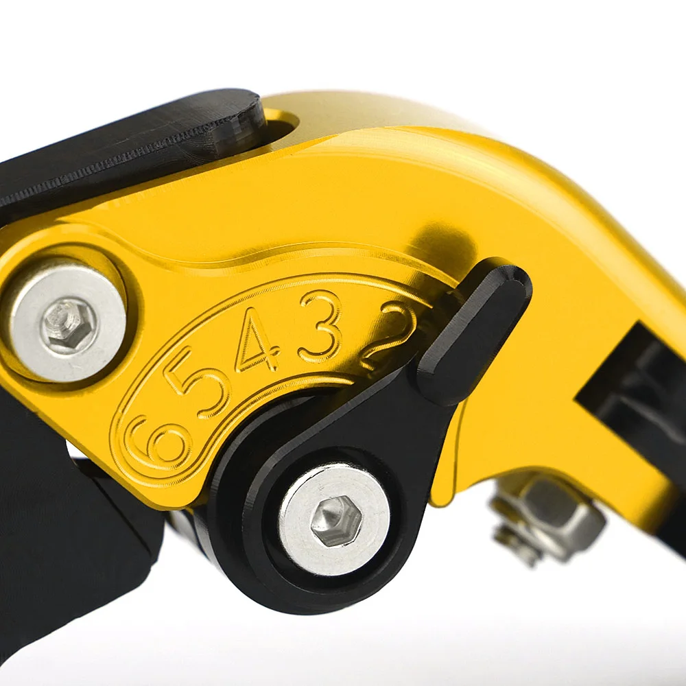 Для Yamaha R15 V3 2013- Рычаги Тормозная система сцепления аксессуары для мотоциклов ЧПУ алюминиевый выдвижной Регулируемый рычаг набор золото синий