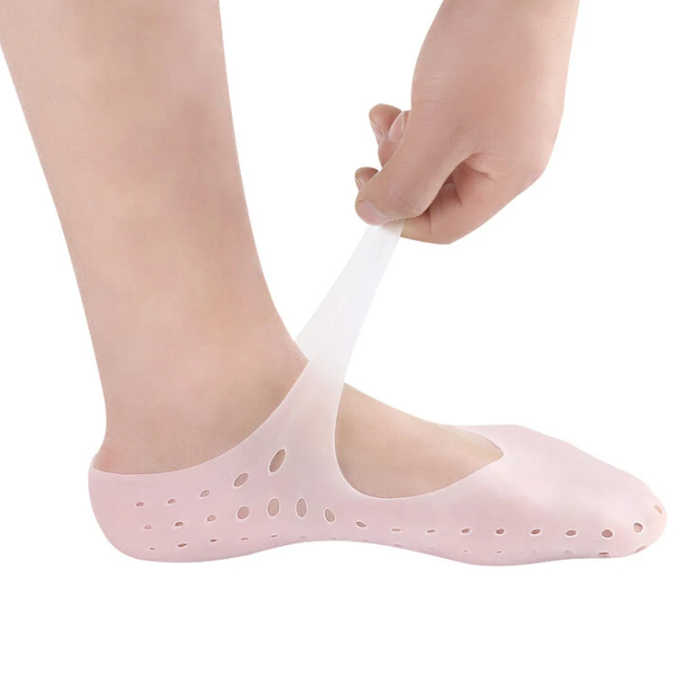 Arch support SPA Защита ног гелевый вкладыш стелька Защита ног 1 пара силиконовых носков увлажняющие против трещин сапоги