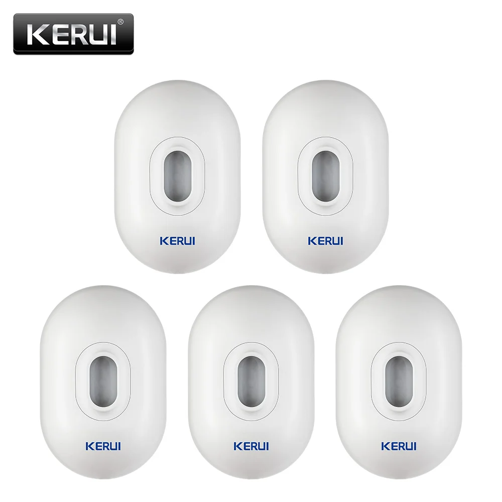 KERUI P861 Outdoor Waterproof PIR Motion Sensor Detector For Wireless Security Alarm System 5P/lot Driveway Garage Burglar Alarm