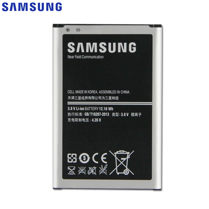 Оригинальная запасная батарея+ док-станция зарядное устройство для samsung Galaxy Note3 N9006 N9005 NOTE 3 B800BC B800BE с NFC 3200 мАч