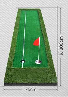 two-color 0.75x3 M PGM Крытый Зеленый Тренер клюшки для гольфа, комплект с бюстгальтером цвета: зеленый, Фервей практика Одеяло гольф-кары для офиса на заднем дворе учебные пособия для гольфа - Цвет: two-color 0.75x3 M
