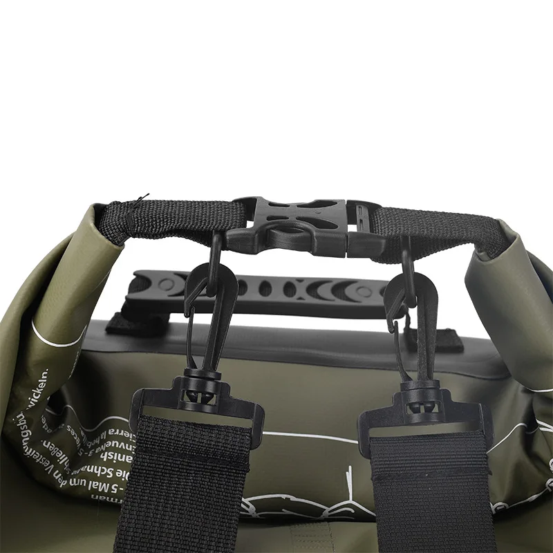 NUONEKO Outdoor Waterproof Bucket Bag 30L Swimming Tourism Storage Backpack Trekking Beach Fishing Rafting Camping Bag BAG12
