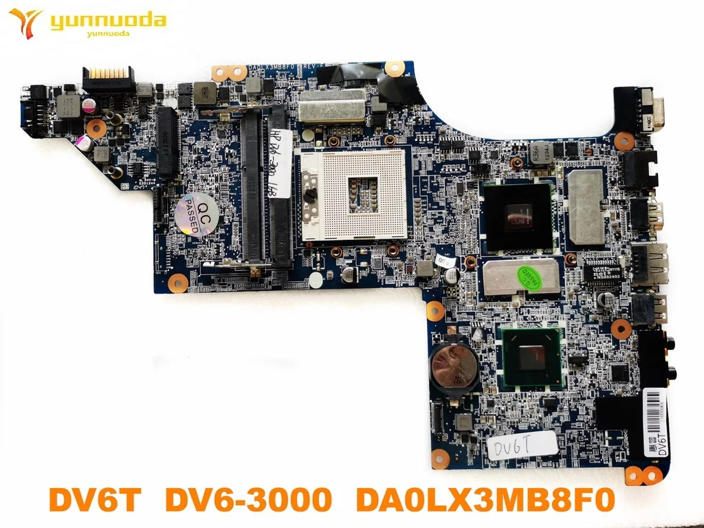 Оригинальная материнская плата для ноутбука hp DV6-3000 DV6T DV6-3000 DA0LX3MB8F0 протестированная хорошая