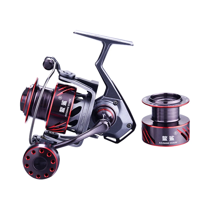 

99% Metal Fishing Reel spinning 9+1BB 3000 spinning reel Double Metal spool reel Feeder fishing Casting reel YUYU
