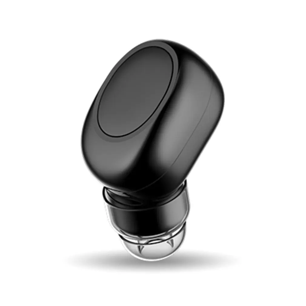 Беспроводные гарнитуры Handfree Bluetooth наушники X11 мини спортивные наушники с шумоподавлением для телефонов Android IOS - Цвет: Черный