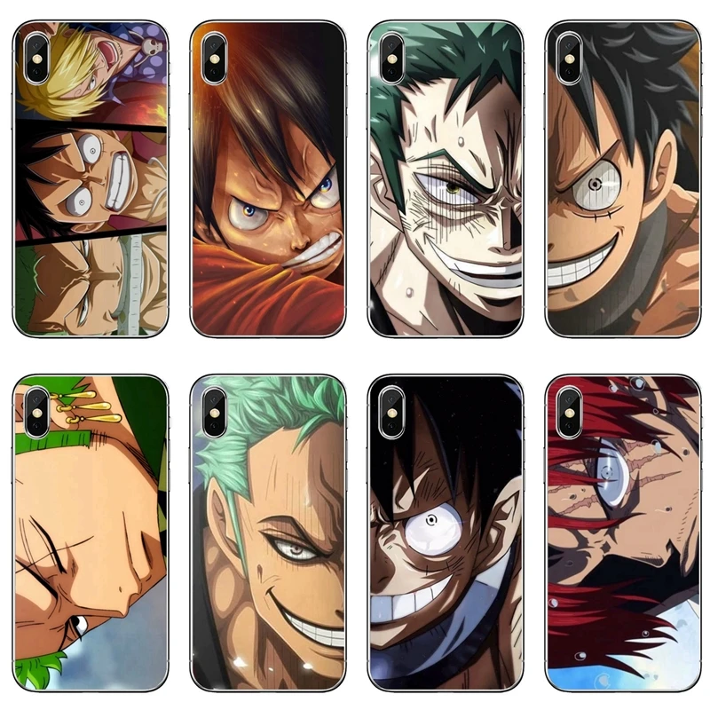 Roronoa Zoro One Piece Luffy half Soft Phone Case для Xiaomi Mi 9 8 SE Pro A2 Lite 6X 5 4 A3 A1 Note Max Mix 2 3 Pocophone F1 | Мобильные