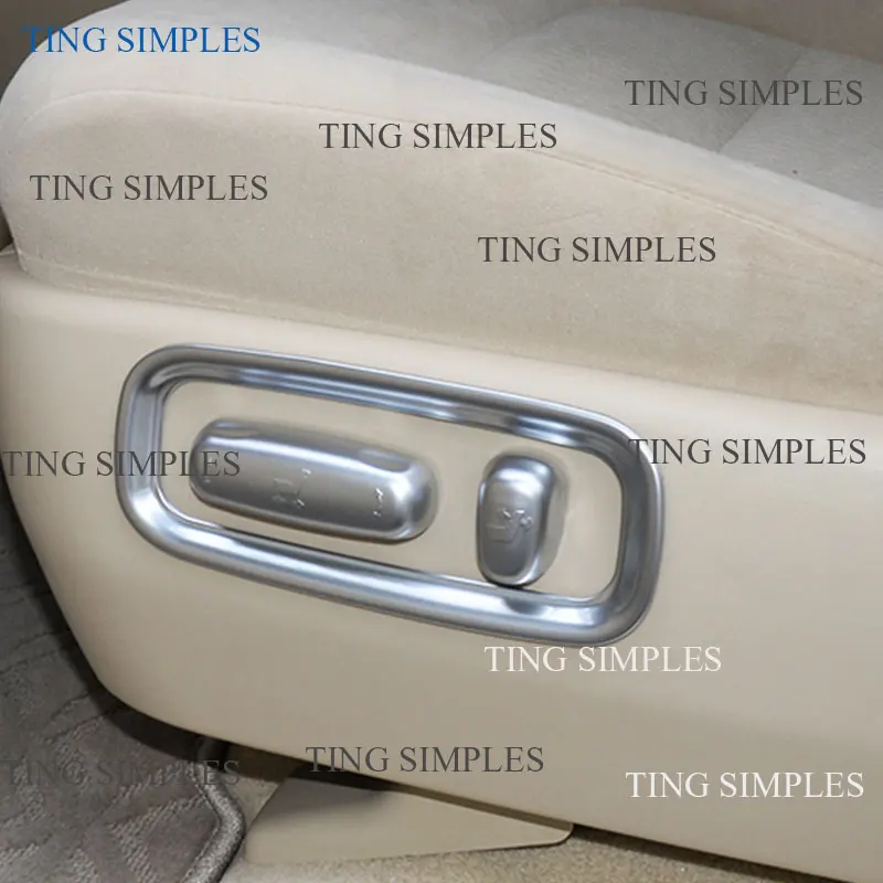 Для Toyota Land Cruiser 200 2010-2017 интерьер Кнопка регулировки крышка планки хромовые