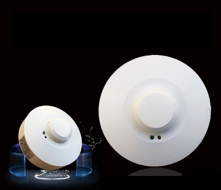 FREE Hot Sale 5.8GHz HF Systerm LED Microwave 360 Degree Radar Sensor Light Switch Ceiling light Occupancy Body Motion Detector (21)