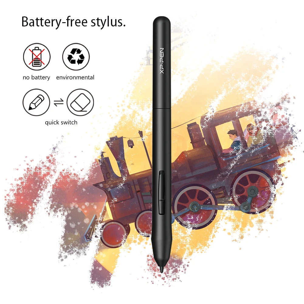 Xppen estrela g640 gráficos tablet digital desenho