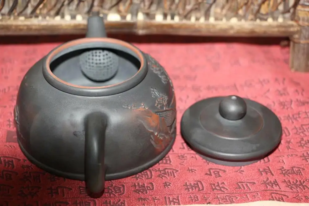 Jian shui purple ceramic tea pot Китайский чайник Цзяньшуйская керамика чайник из Цзяньшуй*BANYUE HU* about 230ml