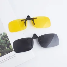 HD поляризованные водительские зажимы в виде солнцезащитных очков для мужчин и женщин ультра-светильник близорукость клип на солнцезащитные очки водительское зеркало