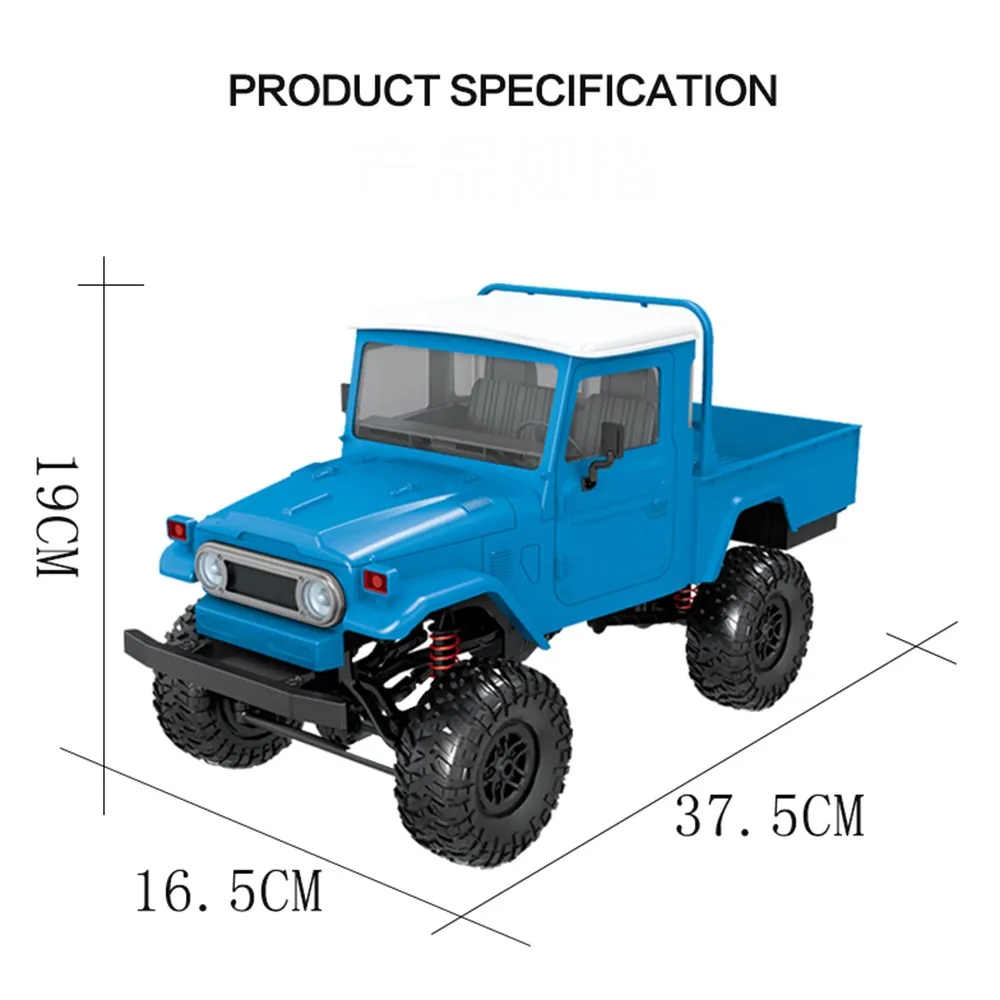 MN45 1/12 2,4G Rc автомобиль 4WD комплект RC Гусеничный внедорожник с дистанционным управлением Грузовик уличные игрушки для детей