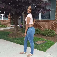 Extensiones de cabello humano con ondas corporales, cierre de encaje, cabello brasileño Remy, ondulado, 3/4 mechones con cierre, extensión de 30 pulgadas