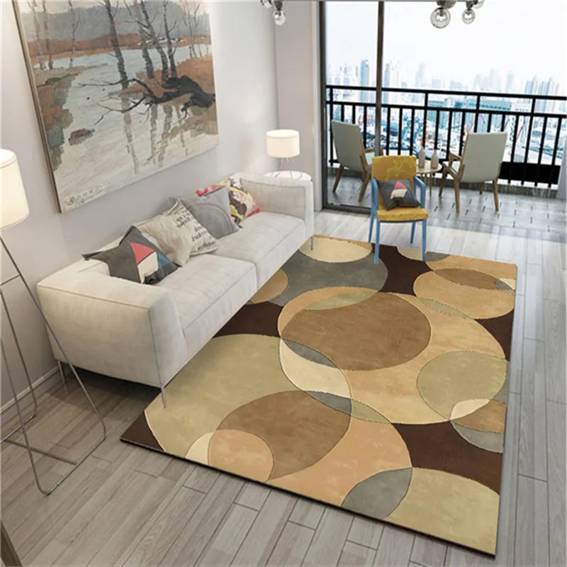 

large-scale Size rugs living room geometric art Carpets abstract decoration office carpet ground mat soft touch