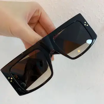 

Wide Legs Rectangle Sunglasses Women Men Vintage Oversize Sun Glasses Female Male