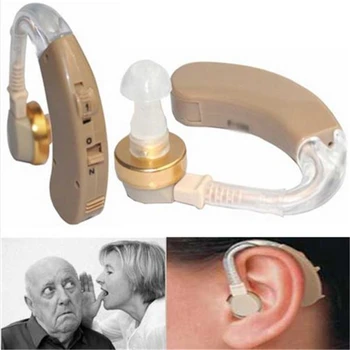 

Portable Elderly Hearing Aid Small Mini Behind The Ear Best Sound Voice Amplifier Adjustable Tone Digital Hearing Aid