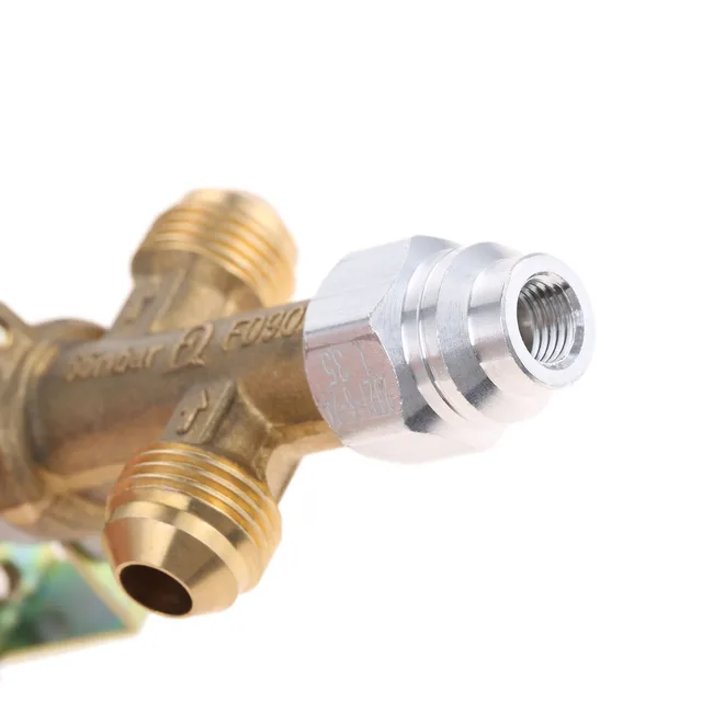 1Kit Sárgaréz Biztonsági Szelep Gáz Bbq Grill Gas Fire Pit Gázfűtés 3/8 Npt Bemeneti Nyílással És Kimeneti Hullámosított Mágnesszelep Alacsony Nyomással - Image 5