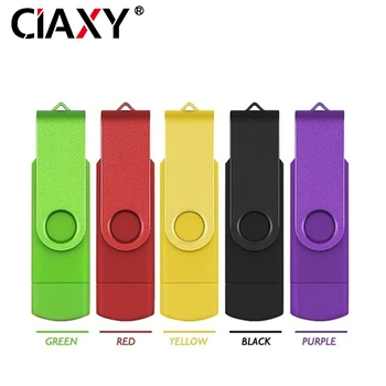 

2 IN 1 OTG Phone Pendrive 64GB 32GB Cle Usb Flash Drive 128GB Pen Drive 16GB 8GB 4GB Memoria Usb Stick 2.0 Key Gift Custom LOGO