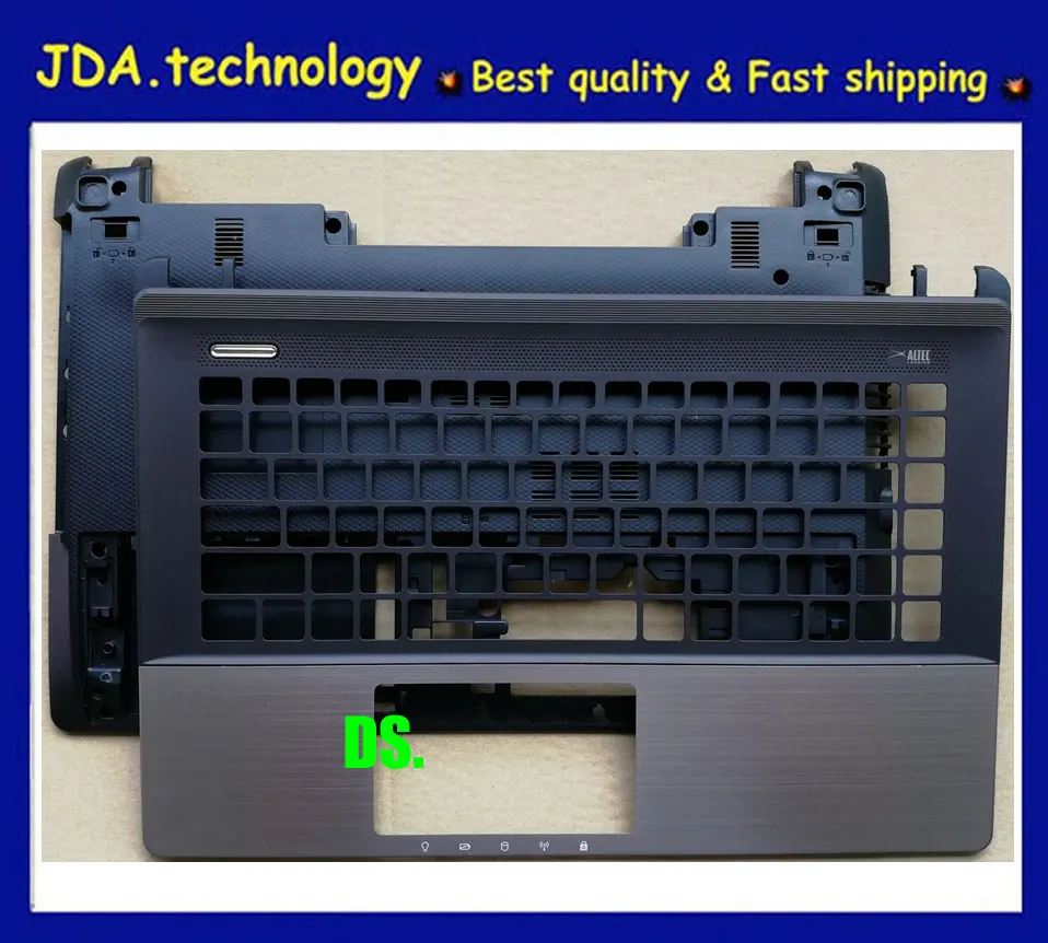 Wellendorff ноутбук чехол s для ASUS A45V A85V R400V K45VD K45VM и Упор для рук верхняя крышка основания чехла коричневый+ низ чехол Крышка