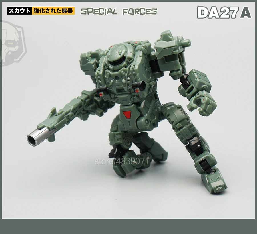 MFT DA27 DA27A DA27C Diaclone трансформация мощность ed-suit power Suit черный мех Solider Lost Planet фигурка игрушка