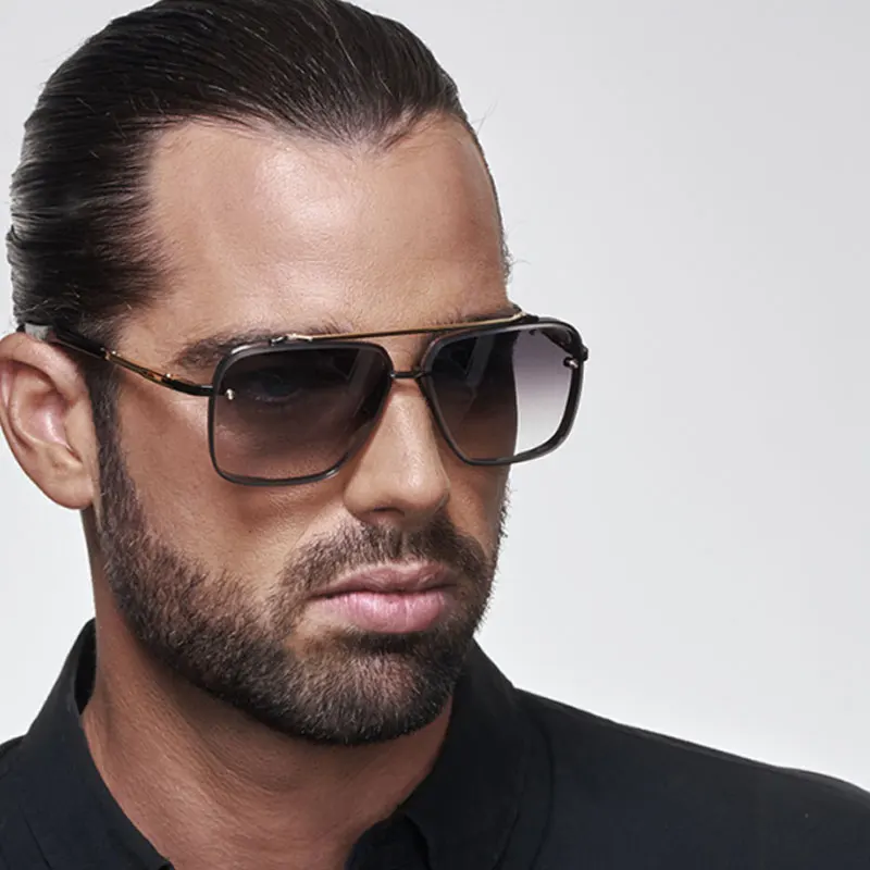 

2021 Fashion Classic Mach Six Gradient Sunglasses Cool Men Retro Brand Design Sunglasses Oculos De Sol 95527