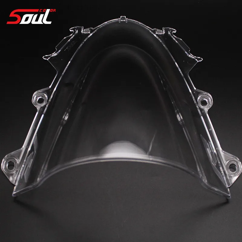Мотоцикл козырек ветрового стекла козырек подходит для YAMAHA YZF R15 V3.0 R125 Double Bubble
