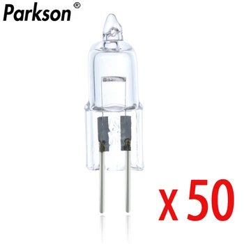 

50pcs/lot G4 Halogen Bulb DC12V 25W Halogen Lamp Replace LED lamp Lampada Ampoule Transparent light Chandeliers Spotlight Bulb